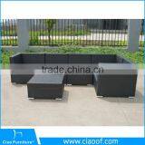 Outdoor Sofa Wicker Sectional Furniture Couch 7pcs Couch With Cushion thumbnail-3