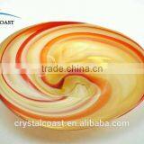 Blown Glass Plate Wall Decoration;decorative Hanging Wall Plates;decorative Glass Plate Wall Art thumbnail-1