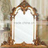 Wooden Classical Hand Carved Wall Mirror, MOQ:1PCS(B70107) thumbnail-1