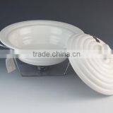 White Porcelain Casserole With Iron Rack thumbnail-6