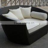 Newest Design Outdoor Big Sun Bed Rattan Day Bed thumbnail-5