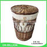 Corner Custom Cheap Wicker Laundry Hamper Basket Set thumbnail-3