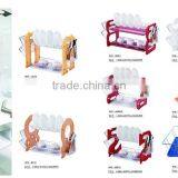 2 Layer Wooden Dish Rack With Wood Handle for Kitchen thumbnail-2