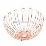 Rose Gold Copper Fruit Basket Fruit Bowl thumbnail-2