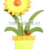 Felt Sunflower Desk Name Card Holder
