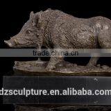 Wild Boar Life Size Bronze Statues for Sale thumbnail-2
