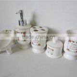 Porcelain Bathroom Accessories Set thumbnail-1
