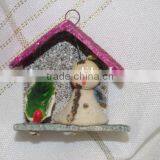 Tiny Putz Christmas House thumbnail-1