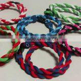 Fashion Weave Titanium Necklace With Safety Clasp thumbnail-1