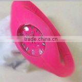 Colorful Silicone Rubber Wristband Watch thumbnail-1