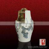 Special Design Excellent Quality Glaze Ceramic Basket for Art Collection thumbnail-1