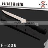 Dew Design High Quality 6.5'' 420ss Knife With TPR Handle thumbnail-1