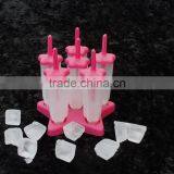 Hotsale Customized LOGO Flower Shape Plastic Popsicle Mold thumbnail-3