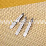 Factory Directly Sale Logo Laser 430 Stainless Steel Eyebrow Tweezer in Beauty Salon thumbnail-2