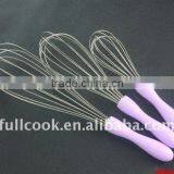 Stainless Steel Egg Beater W/beautiful ABS Handle thumbnail-1