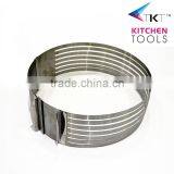 Adjustable Heart Shape Stainless Steel Cake Mold Cake Frame thumbnail-2