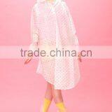 Woman Fashion Eva/tpu Raincoat Wholesale thumbnail-2