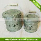 Home and Garden Collection Iron Storage Box With Handle thumbnail-1