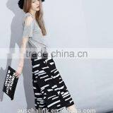 Korean Style Ladies Chic Popular Casual Chiffon Pants Factory Price thumbnail-3