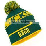 Hip Hop Colorful Custom Made Pom-pom Beanie thumbnail-3