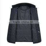 Man Stand Collar Long Padding Casual Jacket thumbnail-3