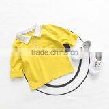 1-8 Years 2017 Wholesale Autumn Cotton Full Sleeves Blouses Solid Color Kids Boys Shirts (pick Size Color) thumbnail-6