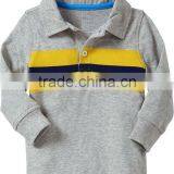 BOYS CUT & SEW LONG SLEEVE POLO T SHIRT thumbnail-1
