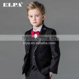 ELPA Latest Design Handsome Black Kids Suits Three Pieces Boys School Uniform Suits thumbnail-1