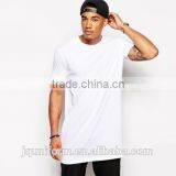 China Apperal Wholesale Men Clothing Blank High Quality Longline Tall Men's Cotton t Shirts