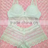 New Arrival Lingerie Sexy Hot Women Lace Bra Panty Set thumbnail-1