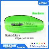 Neon Green Timing Chip Bands for Racing Athletes - Running Neoprene Hook and Look Strap Waterproofs - Ebay/Amozn Supplier