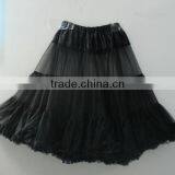 Hot Sale Brand 55cm New Soft Retro Underskirt Swing Vintage Petticoat Fancy Skirt Rockabilly Tutu Black and White thumbnail-1
