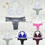 Polyester Bikini Different Size for Choice & Padded Blue Girls Swimwear 59377 thumbnail-1