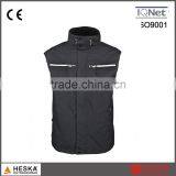 OEM Melange Color Waterproof Mens Worker Vest Jacket thumbnail-1