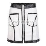 2017 Elegant Fashion Oem High Waist Fomal Women Latest Lady a Line Skirt thumbnail-1