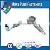 Taiwan M3 M12 M3-0.5 x 10mm DIN 965 Phillips Drive Flat Head Grade A2 Stainless Steel Machine Screw With Double Lock Washer thumbnail-5