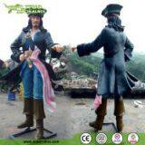 Life Size Fibergalss Pirate Statue for Amusement Park Decoration thumbnail-2
