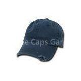 Logo Customized Acrylic / Cotton Vintage Baseball Caps, 6 Panel Embroidered Baseball Hats For Men thumbnail-1