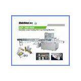 Horizontal Food Flow Pack Machinery Dual Frequency With PVC / BOPP High Speed thumbnail-1