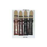 8mm - 32mm Imitation Croco PU Watch Wrist Bands Straps With 1312S Shining Buckle thumbnail-1