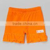 Latest Style Girls Summer Girls Casual Long Pants With Ruffles Summer Fashion Girls Short Pants thumbnail-1