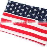 America Flag Bow Knot Yarn Scarf Floral Poncho Scarves thumbnail-3