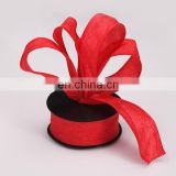 high quality gift wrapping roll organza flower wrapping gift packing roll