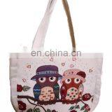 Elephant Design Cotton Canvas Tote Bag thumbnail-2