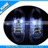 Latest electric shoelaces with different color light on wholesale