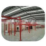 Amachine Electrostatic Powder Coating Production Line with Conveyor