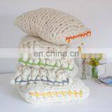 Chunky Giant Thick Yarn for Hand Knit a Pillow