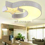 LED Ceiling Lights Bedroom Modern Minimalist Living Room Lamp Creative Children's Room Lamp Wrought Iron Lamp Moon and Stars thumbnail-4