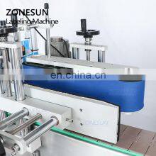 ZONESUN ZS-TB150A Essential Oil Cosmetics Small Glass Bottle Labeling Applicator Machinery Round Sticker thumbnail-4