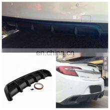 Universal Black Car Rear Bumper Body Kit Shark Chin Spoiler Lip Diffuser Trim Cover AF-ZLB04C67 thumbnail-3
